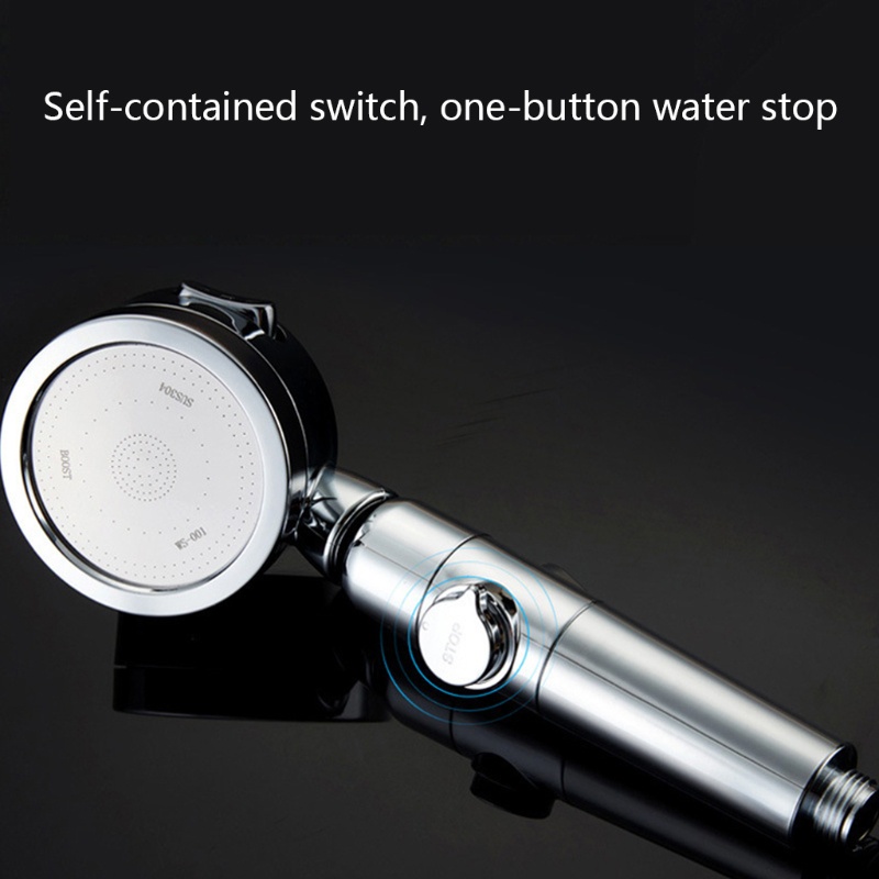 Vòi Hoa Sen 3 Chức Năng Lọc Áp Suất Cao Có Nút Chặn Tiết Kiệm Nước