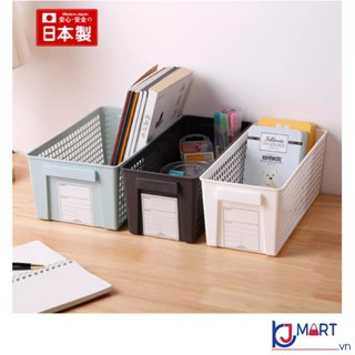 Giỏ đựng đồ đa năng dáng rộng bằng nhựa cao cấp - Nhật Bản