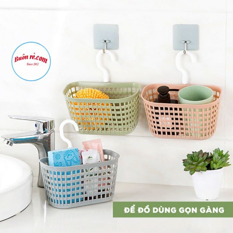 Giỏ nhựa có móc treo đa năng nhựa Việt Nhật
