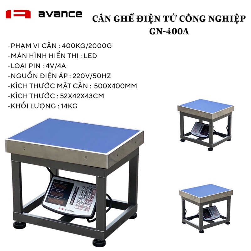 Cân ghế ngồi điện tử GN-400A