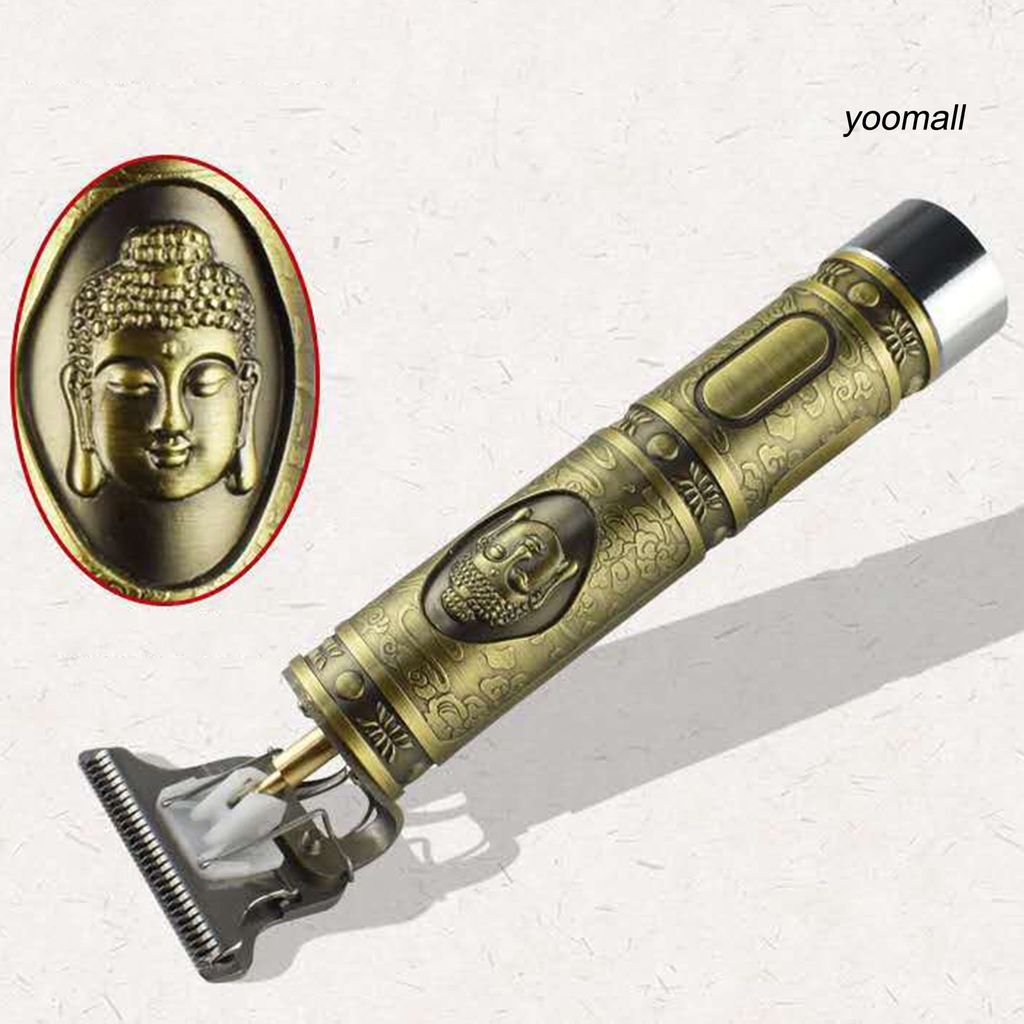 [Hàng mới về] Bộ Tông Đơ Cắt Tóc Không Dây T9 Có Thể Sạc Lại Tiện Dụng Kèm Phụ Kiện