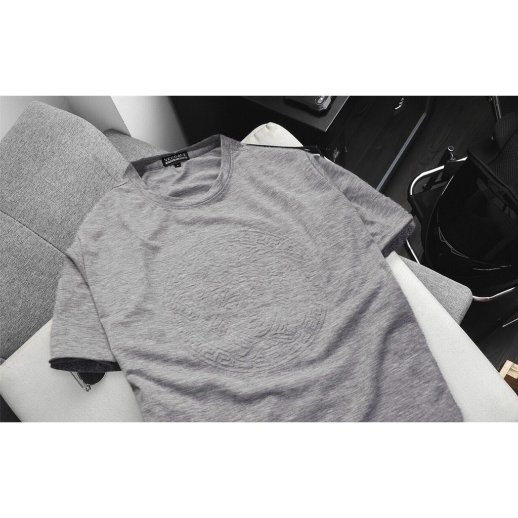 ÁO THUN NAM COTTON DẠP NỔI HỌA TIẾT