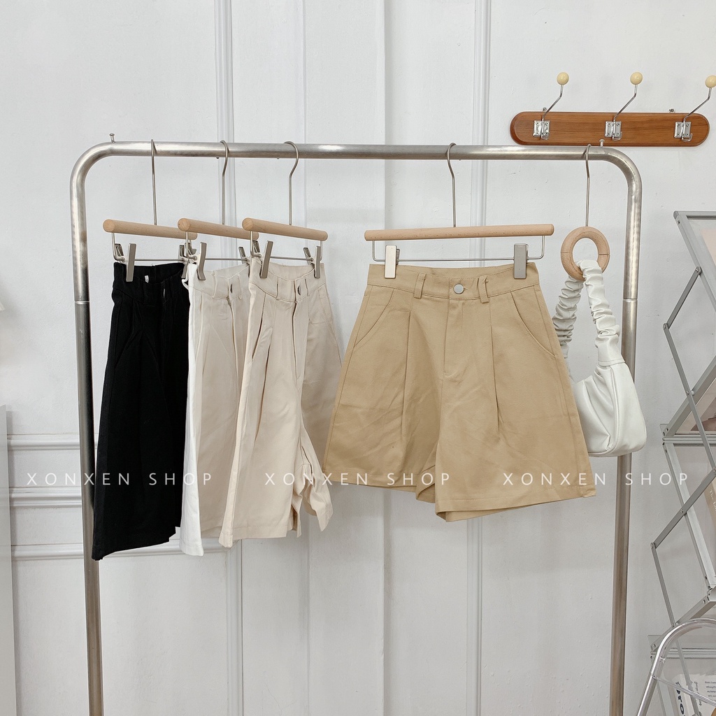 QUẦN SHORT KAKI NỮ Tặng Kèm Nịt Dễ Thương XONXEN SHOP Mã 3305