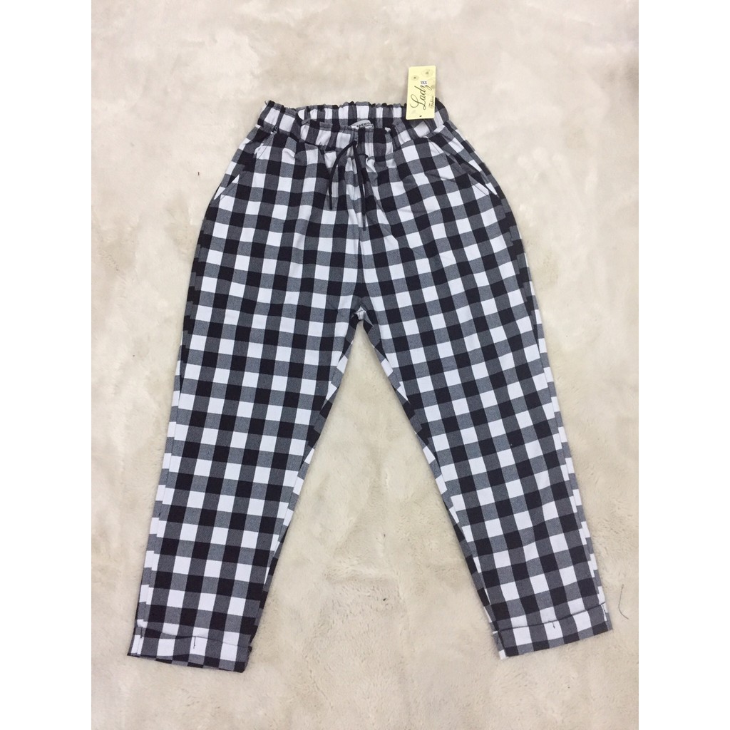 Quần Baggy Lưng Thun 3 Size S,M,L