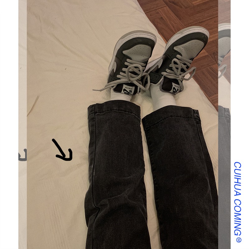 Quần Jean Nữ Ống Suông Đơn Giản Năng Động Phong Cách Hàn Quốc | BigBuy360 - bigbuy360.vn