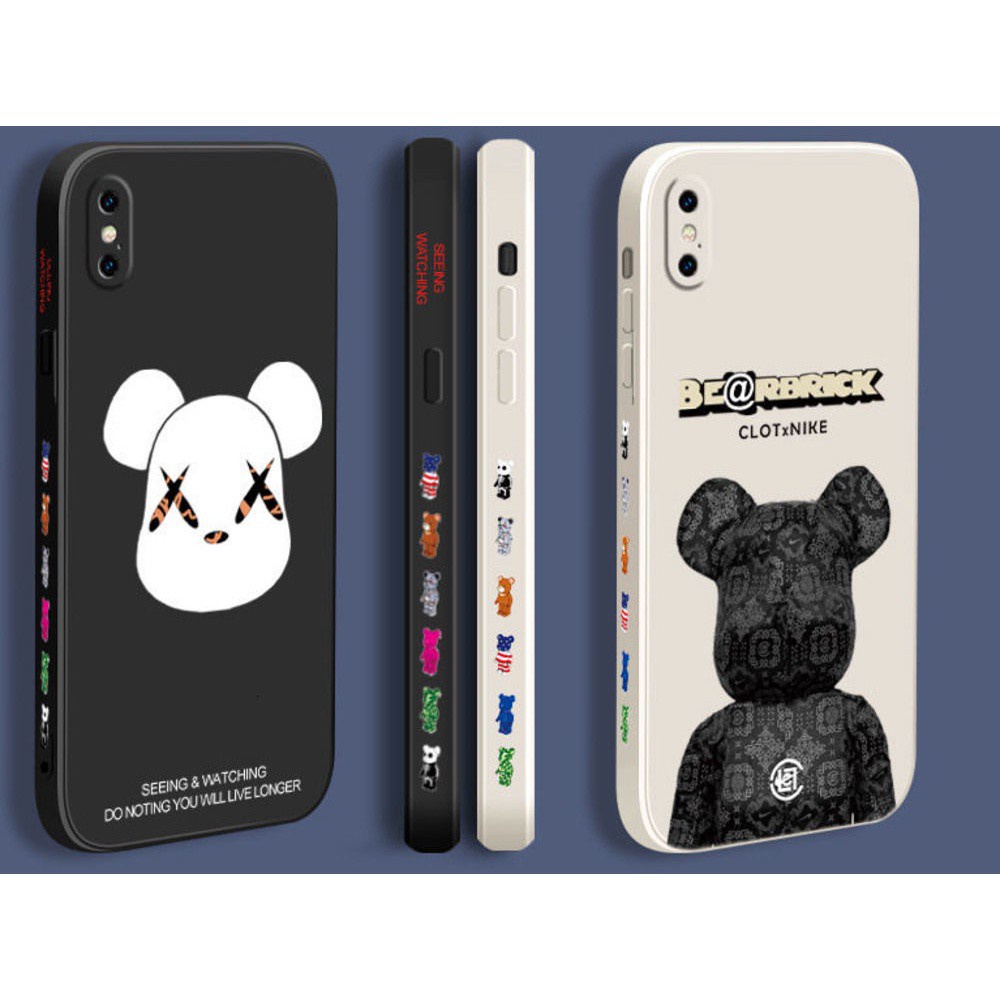 Ốp điện thoại silicon có họa tiết viền dễ thương cho IPhone 6 6sPlus 7 8Plus SE X XS XR XSMAX 11 11pro 11promax Ddd2