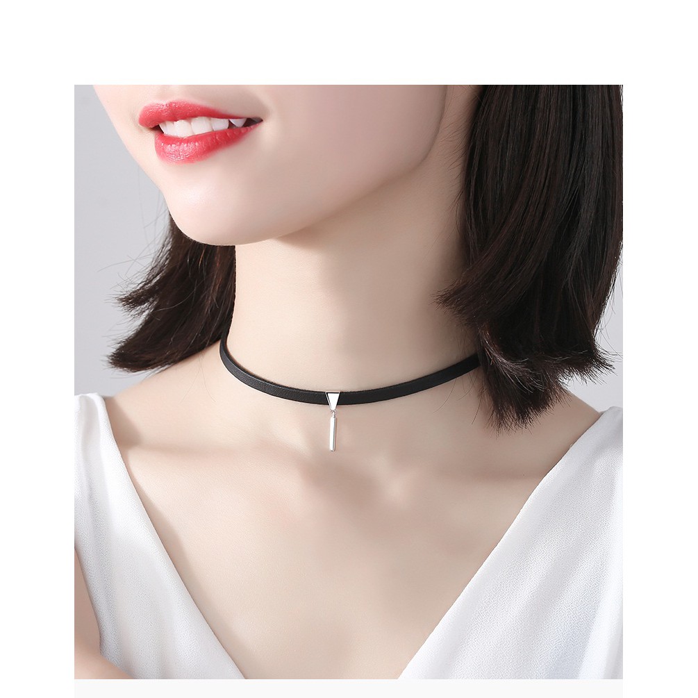 Vòng Cổ Choker Bạc 925 Thời Trang Cho Nữ