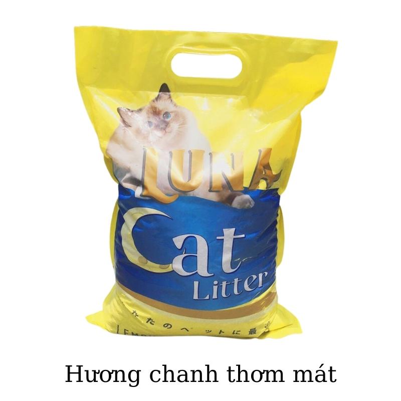 Cát vệ sinh cho mèo Luna Litter túi 8L-familypetshop.vn