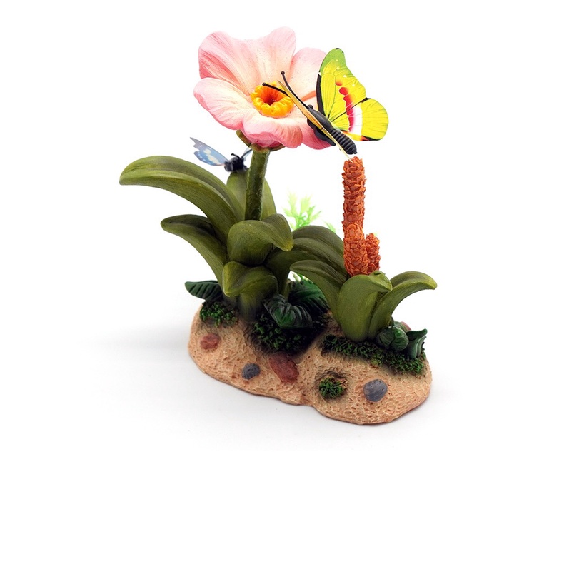 Trang Trí Hồ Cá Flower Butterfly