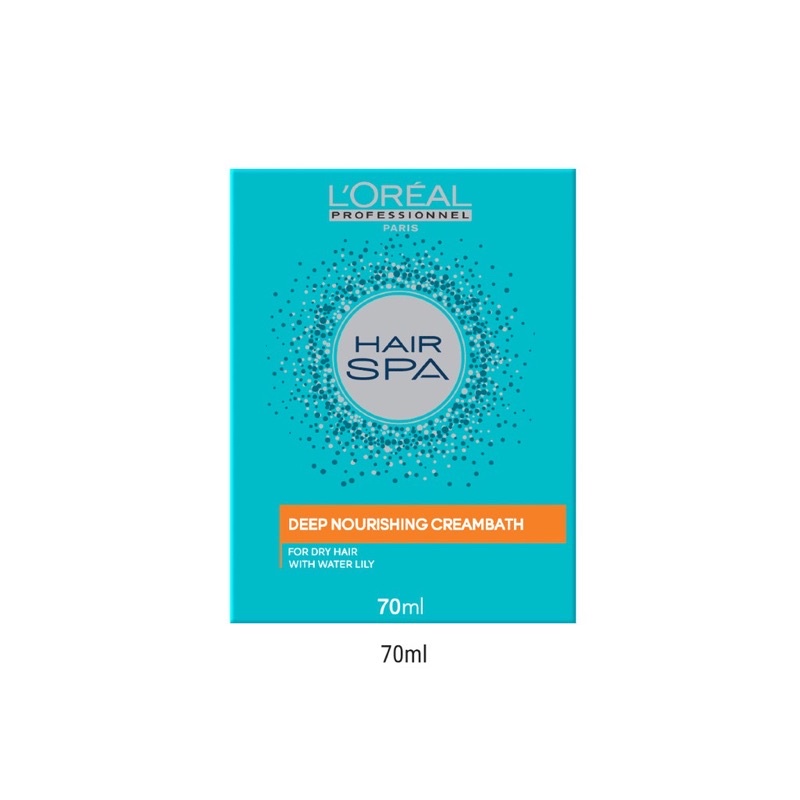 Dầu hấp L'ORÉAL Chăm sóc tóc Thư giãn Hair Spa 70 ml