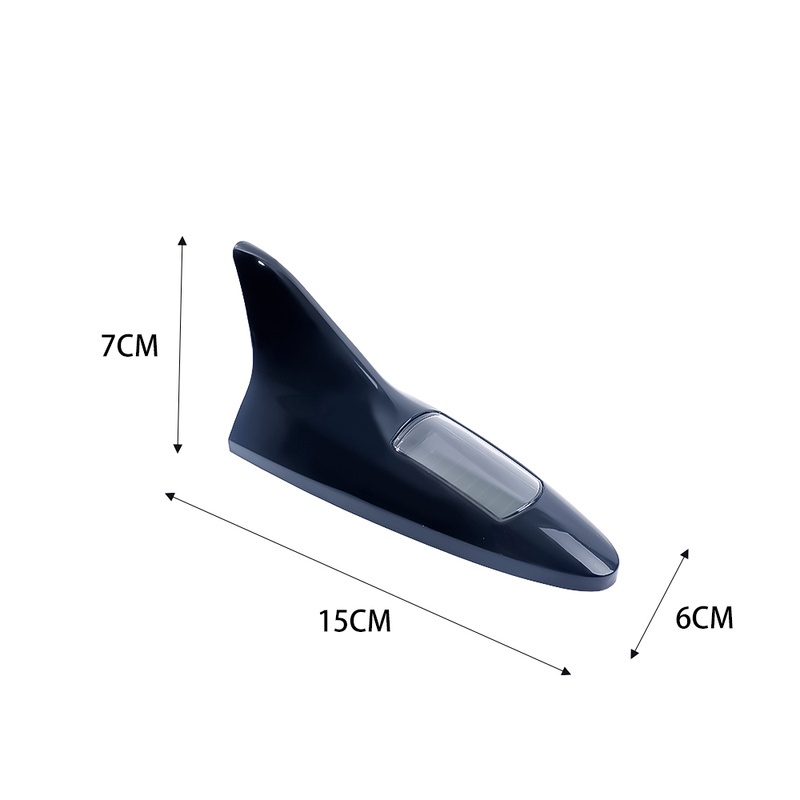 1 Chiếc Ăng Ten Vây Cá Mập Gắn Nóc Xe Hơi Chống Vỡ Sử Dụng Năng Lượng Mặt Trời