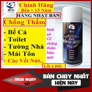 Bình Xịt Chống Thấm Dột CZ 450ML Nhật Bản //[ Loại 1]// chống nước, chai xịt chống dột mái nhà, tường, ống nước