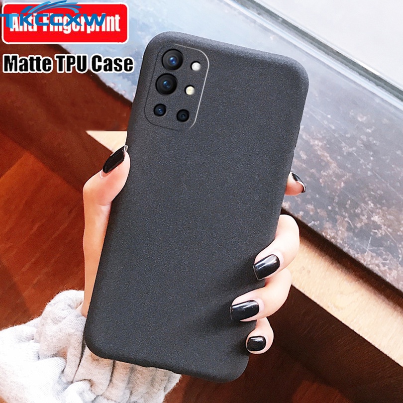 Ốp điện thoại silicon mềm mặt nhám chống dấu vân tay cho OnePlus 10 Pro 9RT 9 Nord N20 N200 CE N10 N100