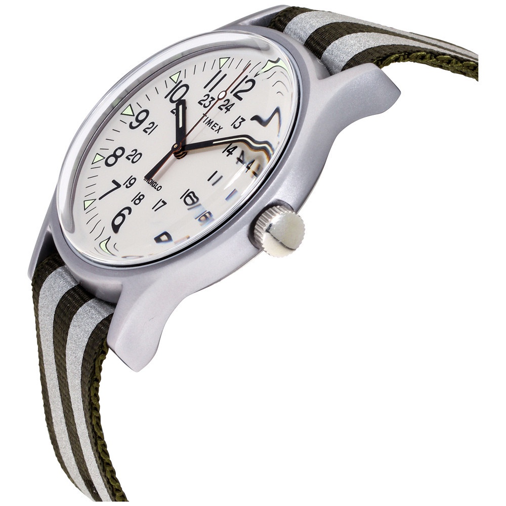 Đồng hồ nam Timex MK1 Aluminum 40mm TW2R80900 Dây Vải - Chính Hãng
