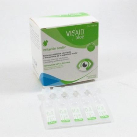 [GIÁ GỐC] Dung dịch nhỏ mắt Visaid Aloe hộp 30 ống