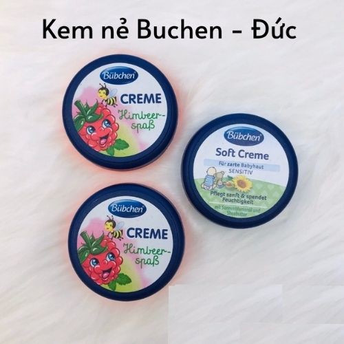 Kem Nẻ Bubchen Soft Creme Với Dầu Hướng Dương &amp; Sheabutter Đức 20ml Cho bé từ sơ sinh dưỡng ẩm ngăn nẻ hiệu quả