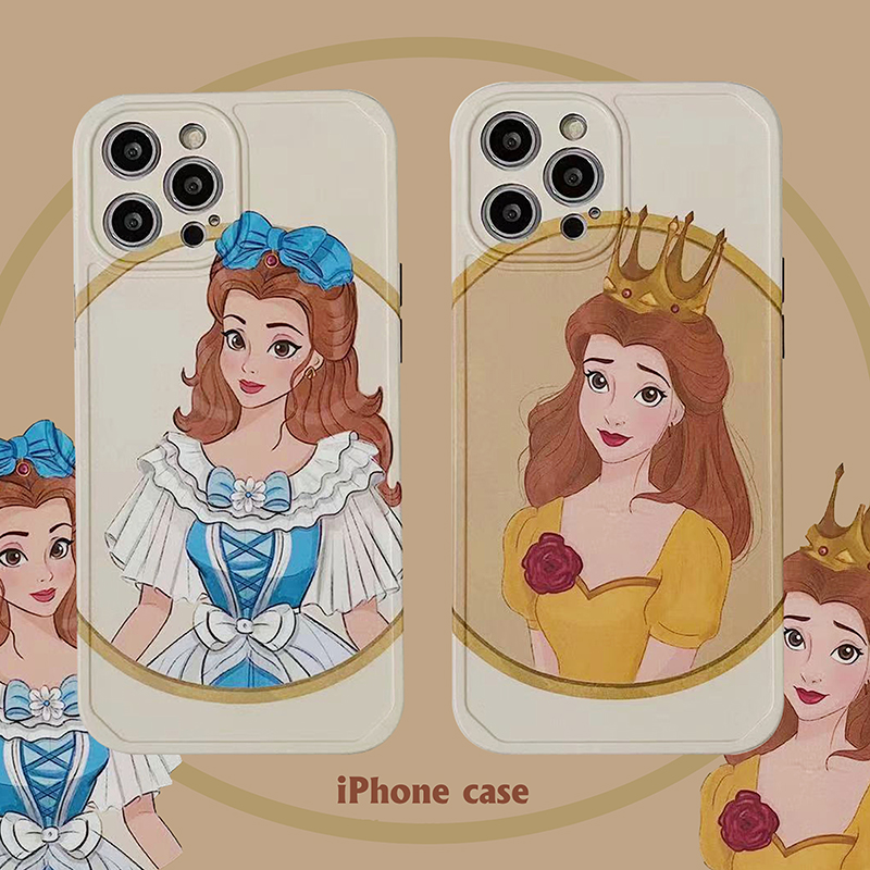 Royal family noble princess shatter-resistant mobile phone case For iPhone 12 Pro Max 12Pro 12 Mini iPhone SE2020 11Pro Max 11Pro 11 iX XR XS Max 7 8 Plus Full Coverage case