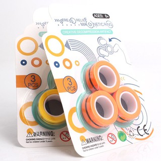 NHẪN NAM CHÂM THÁCH THỨC LỰC LY TÂM FINGEARS MAGNETIC RINGS