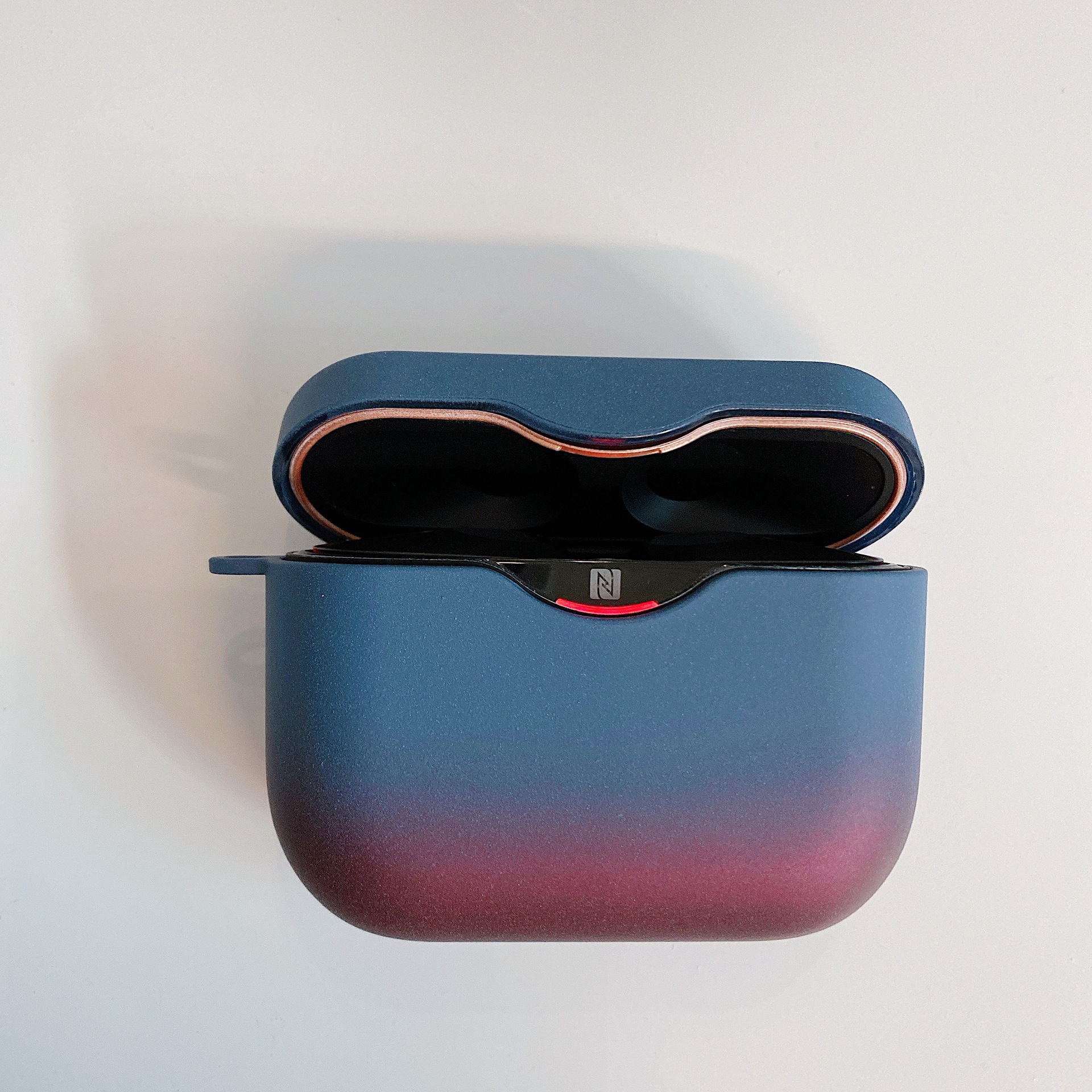 Ốp bảo vệ hộp đựng tai nghe không dây màu cầu vồng cho Sony Wf-1000Xm3