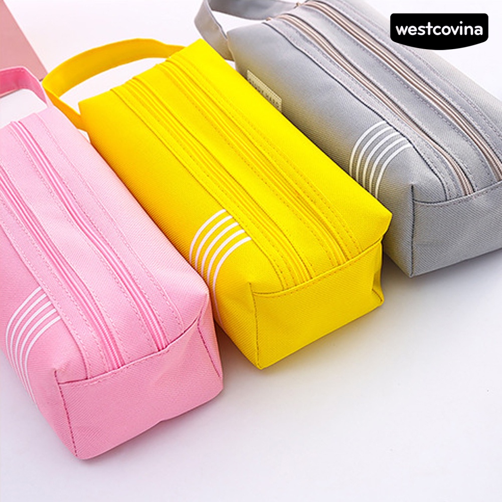 [Hot]✍Túi Đựng Bút Bằng Vải Oxford Nhiều Ngăn Tiện Dụng
