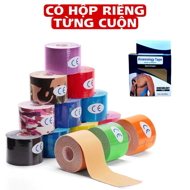 Băng Dán Cơ Thể Thao Kinesiology Chất Lượng Cao