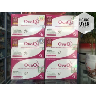 Ovaq1 - hộp 30 viên và 60 viên