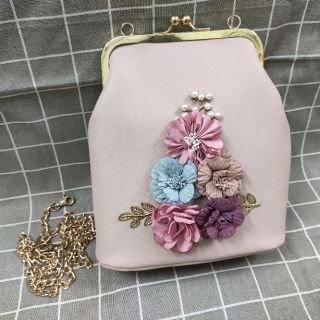 Túi Đeo Chéo Hoa Trà Form Hến Dài