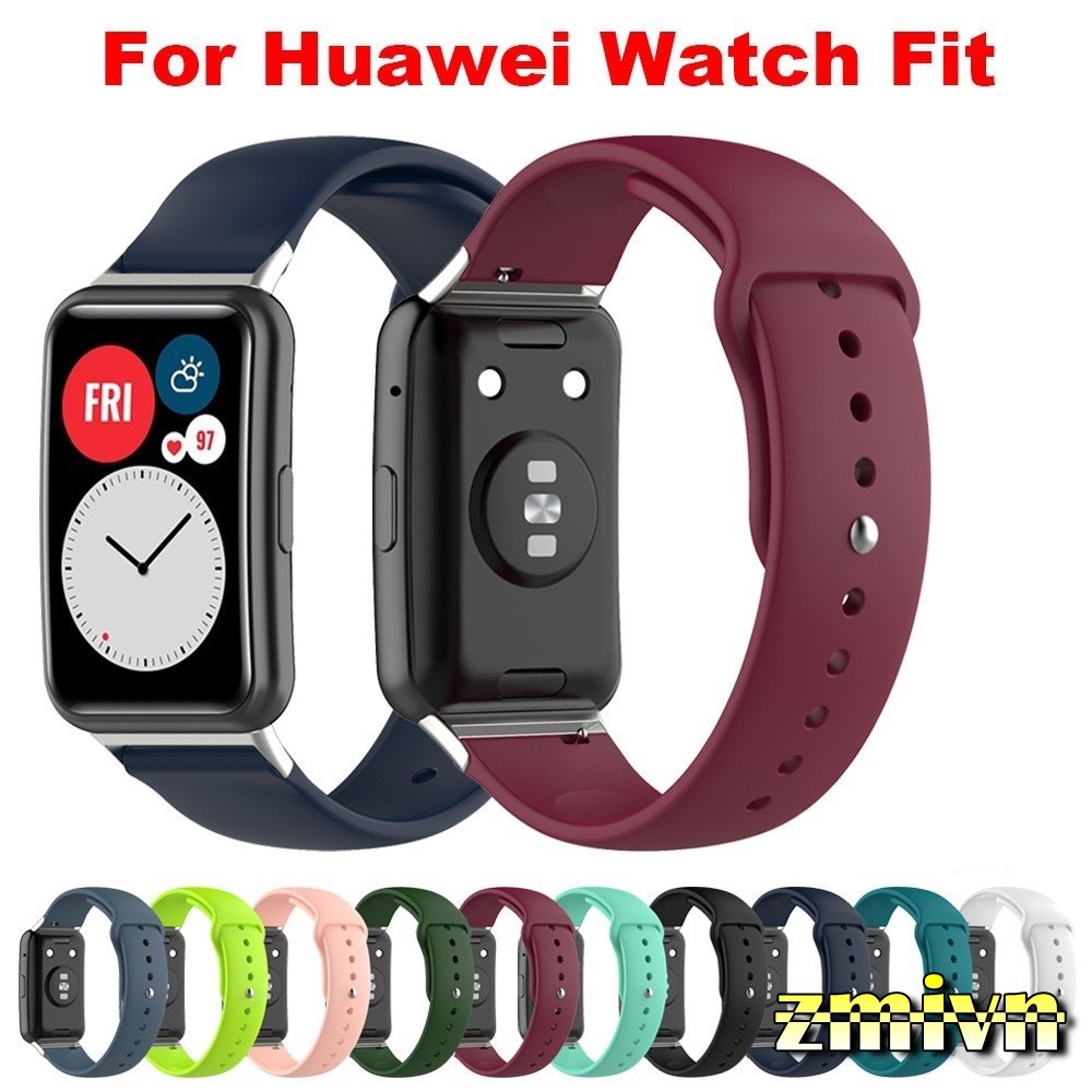 Dây đeo silicon thay thế cho Huawei Watch Fit mềm mại