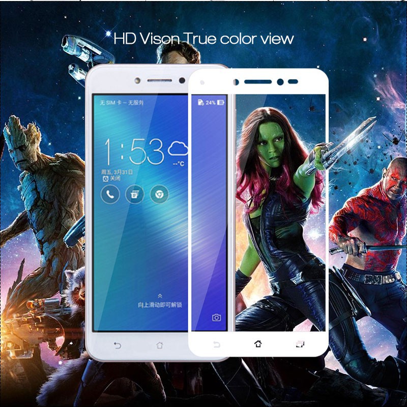 Kính cường lực độ cứng 9H cho độ nhạy cảm ứng cao cho Asus Zenfone Live (ZB501KL)5.0'' và khăn lau