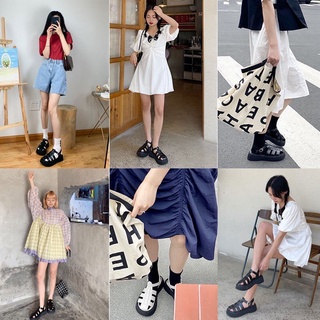 Giày rọ sandal da pu