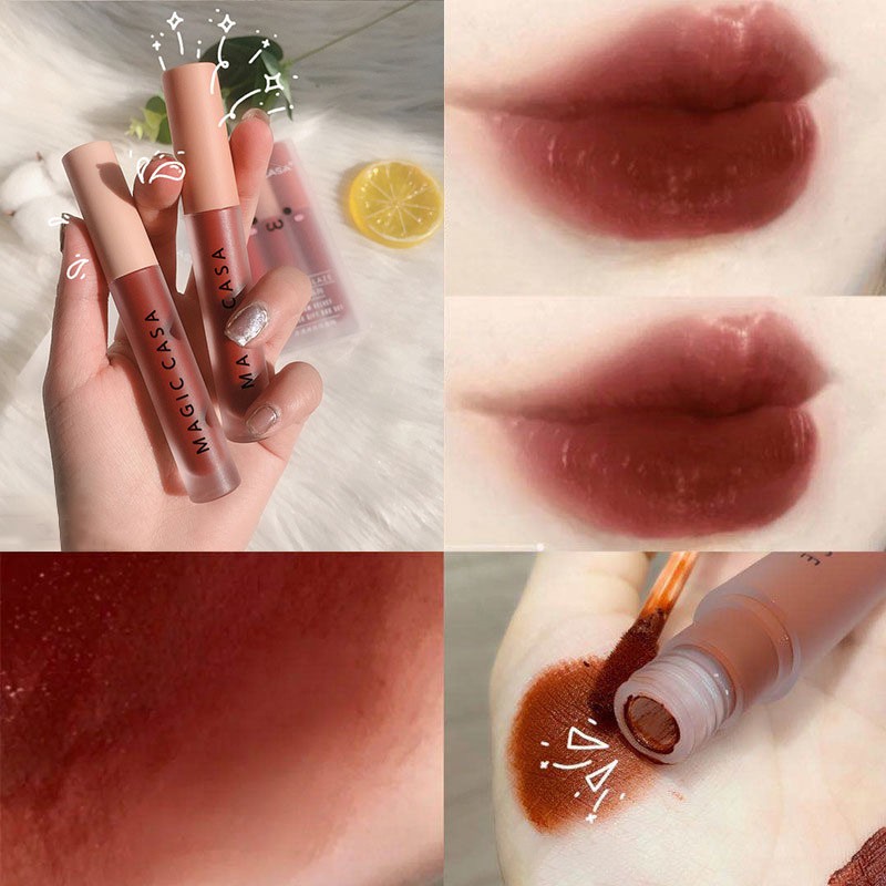 (Hàng Mới Về) Son Kem Lì Magic Casa Trang Điểm Dễ Dàng | BigBuy360 - bigbuy360.vn