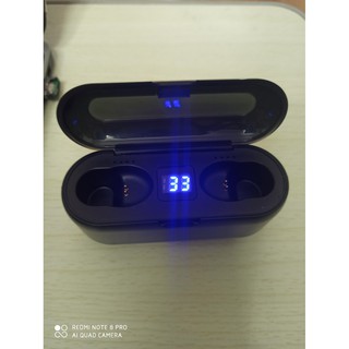 Đốc sạc tai nghe bluetooth 2 tai Amoi F9 / Tai nghe F9
