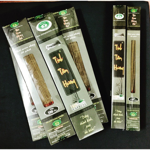Tịnh Tâm Hương 100-200 cây (Hương Trầm sạch)