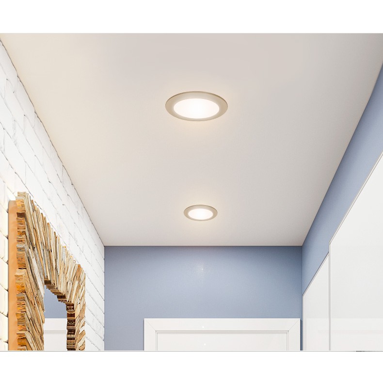 [Hàng đã kiểm định] Đèn Led Âm Trần Siêu Mỏng 9W- Hàng chất lượng cao||BH 1 năm