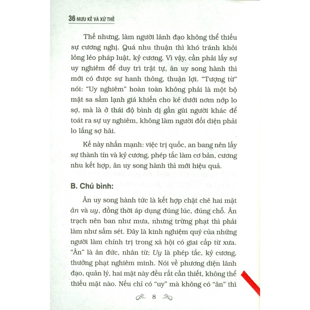 Sách - 36 mưu kế và xử thế (bìa cứng