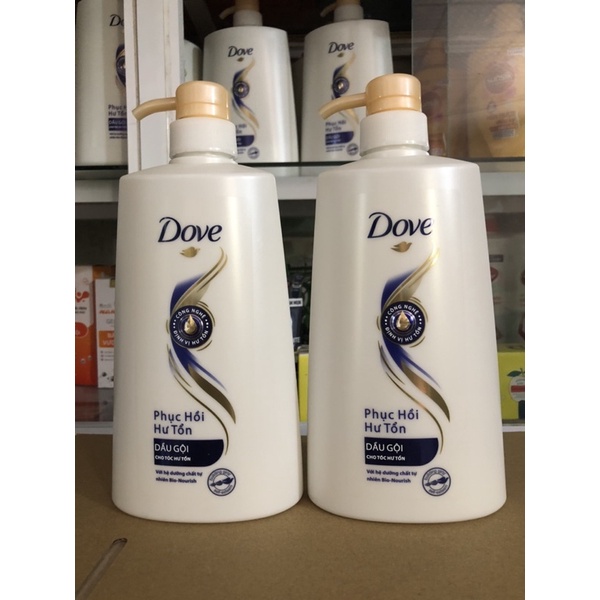 Dầu Gội Dove Phục Hồi Hư Tổn Chai 640g