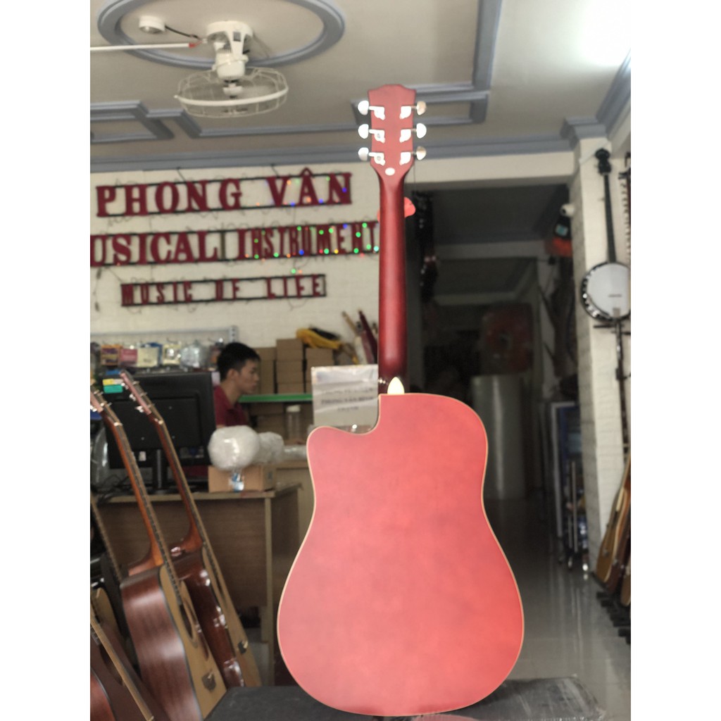 Đàn Guitar Acoustic Rosen G11 có EQ LC5 màu hoàng hôn