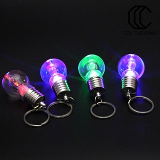 [HOT]✧Móc Khóa Bóng Đèn Mini Thay Đổi Màu Sắc