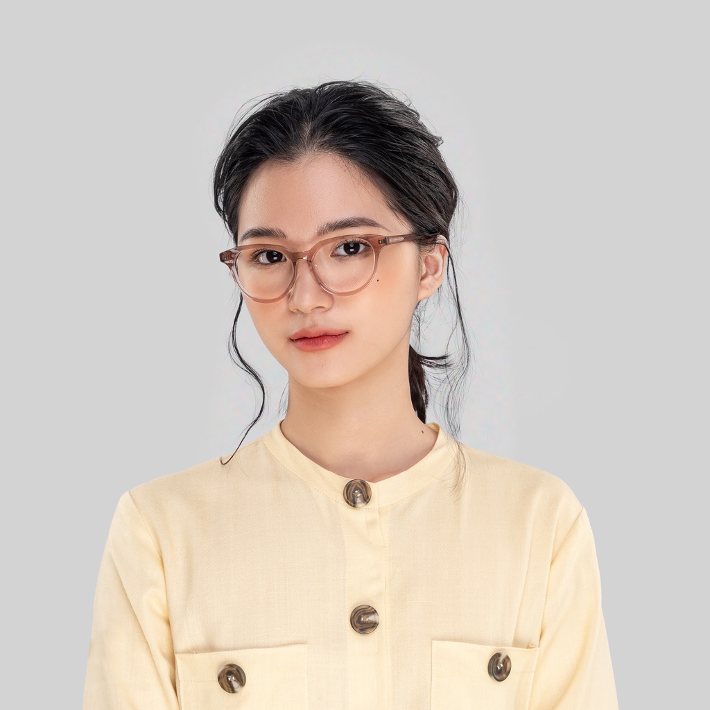 Gọng kính cận nữ WeeHours BAE , dáng mắt mèo thời trang,  nhựa Acetate cao cấp | BigBuy360 - bigbuy360.vn