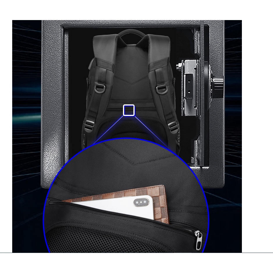 Balo nam đa năng thời trang cao cấp phong cách mới 15,6&quot;