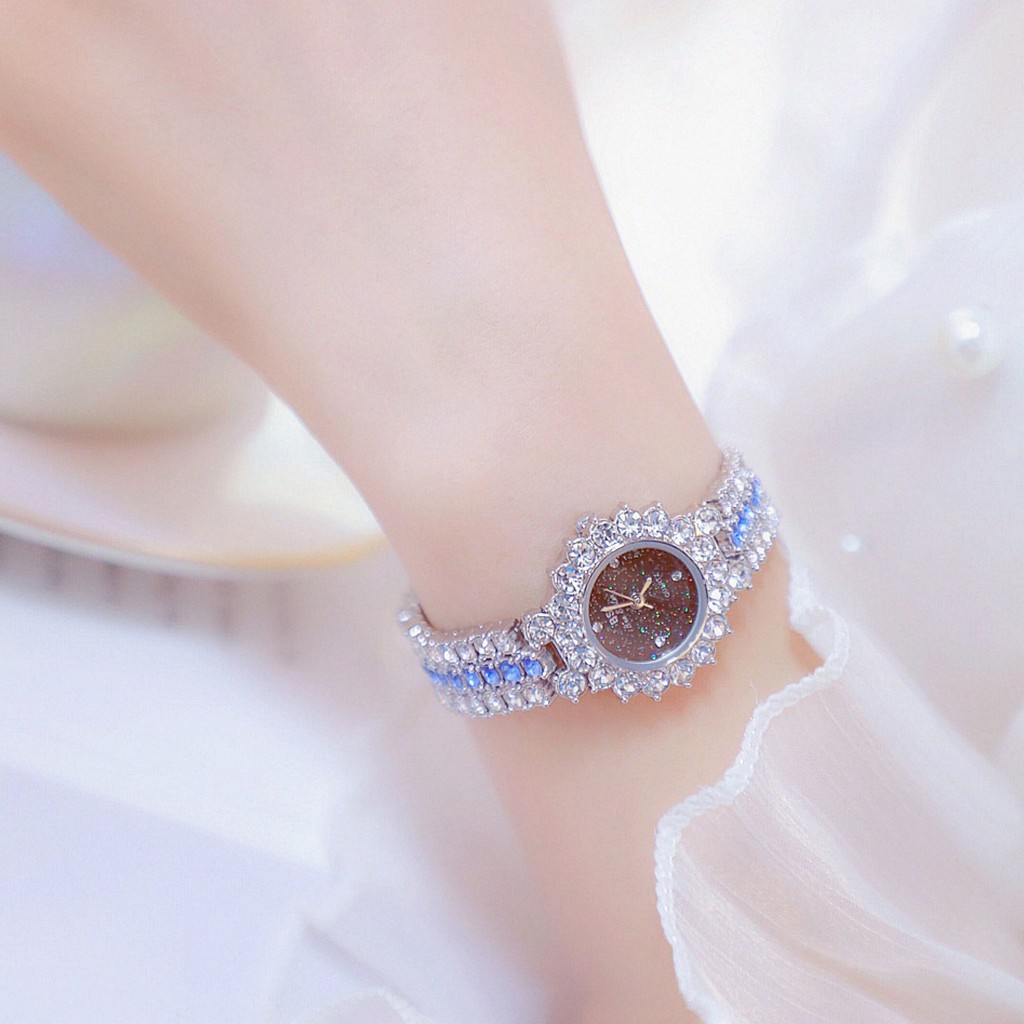 ĐỒNG HỒ NỮ THỜI TRANG BEE SISTER 1581 DÂY THÉPĐÍNH ĐÁ SIÊU SANG CHẢNH (2 MÀU) | BigBuy360 - bigbuy360.vn