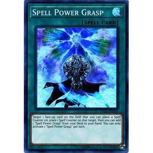 Thẻ bài Yugioh - TCG - Spell Power Grasp / DASA-EN056'