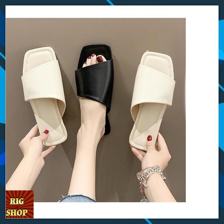 DÉP 1 BẢN LỆCH RIGSHOP MŨI VUÔNG THIẾT KẾ CÁCH ĐIỆU - E7