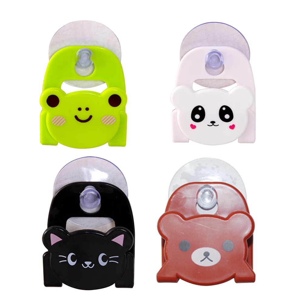 Giá Đựng Xà Phòng / Miếng Rửa Chén / Đồ Dùng Nhà Bếp Đa Năng Có Giác Hút In Họa Tiết Hoạt Hình Dễ Thương Tiện Dụng