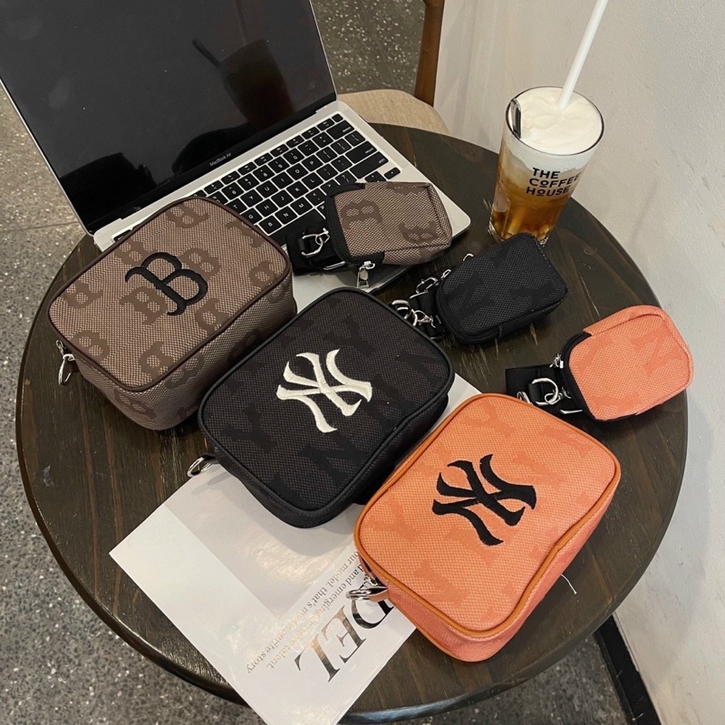 Set 2 Túi Đeo Chéo Hoạ Tiết NY, Túi Nữ Đeo Chéo Mẫu Mới