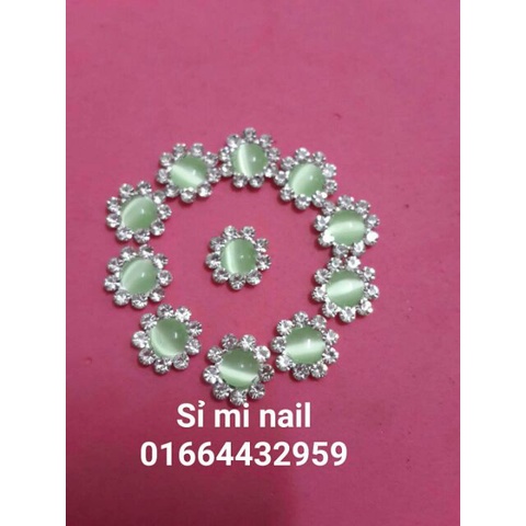 Khay đá hình gắn móng da dạng mẫu mã, ánh màu hàng đẹp.. các kiểu hình mẫu đối xứng cực Đẹp cực sang trọng