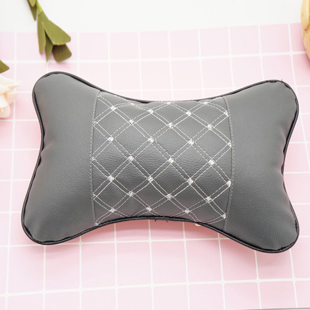 Gối tựa đầu gắn ghế ngồi xe oto chất liệu cotton thoải mái