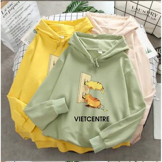 Áo Khoác Hoodie PIKACHU SOCKET Form Rộng Tay Dài Dễ Thương Unisex Hot Trend - VIETCENTRE