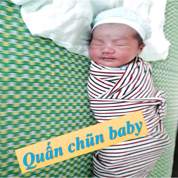 Quấn chũn cho bé - giúp bé ngủ ngoan không giật mình