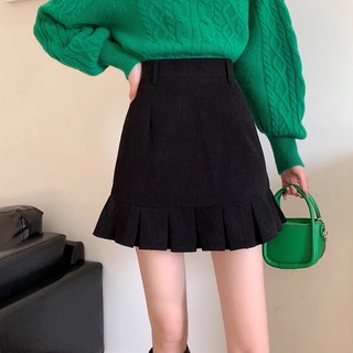 [ordertaobao] Chân váy dạ xoè đuôi cá
